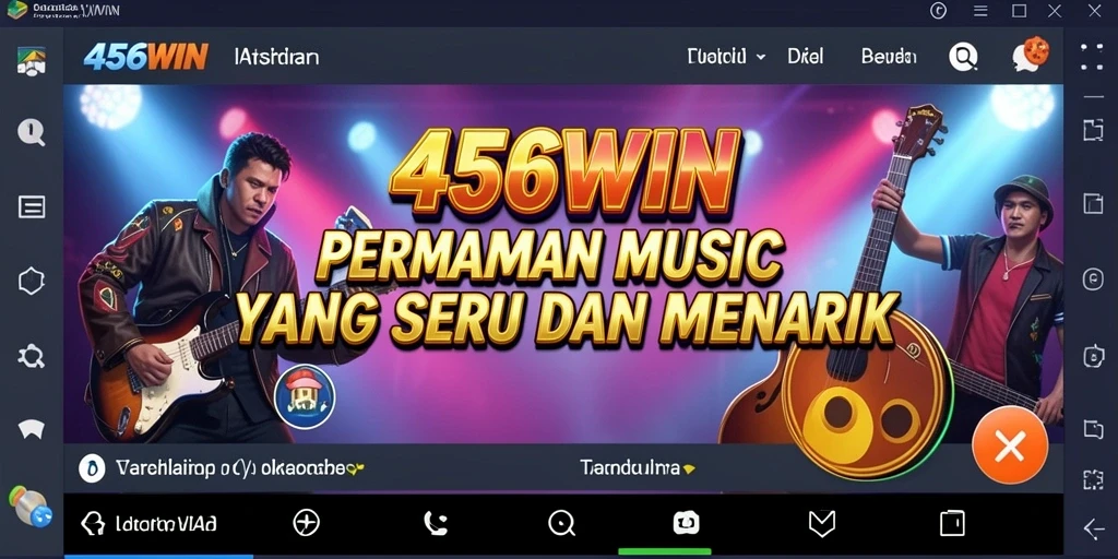 Tampilan menarik dari gameplay 456WIN yang menyajikan musik seru.