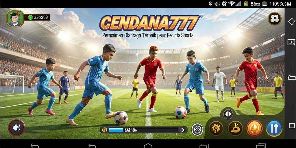 Tampilan gameplay seru dalam CENDANA777 dengan berbagai olahraga.