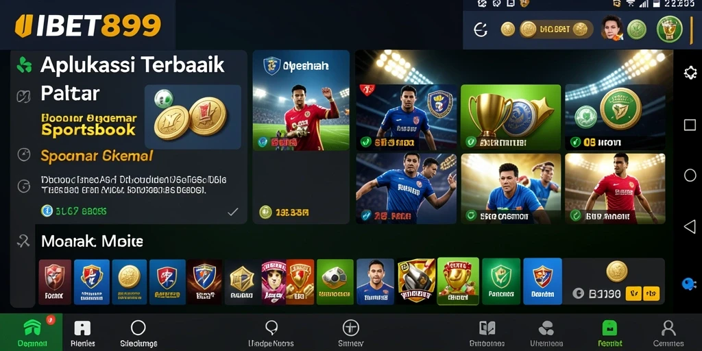 Tampilan menarik dari gameplay IBET899 di dunia sportsbook.
