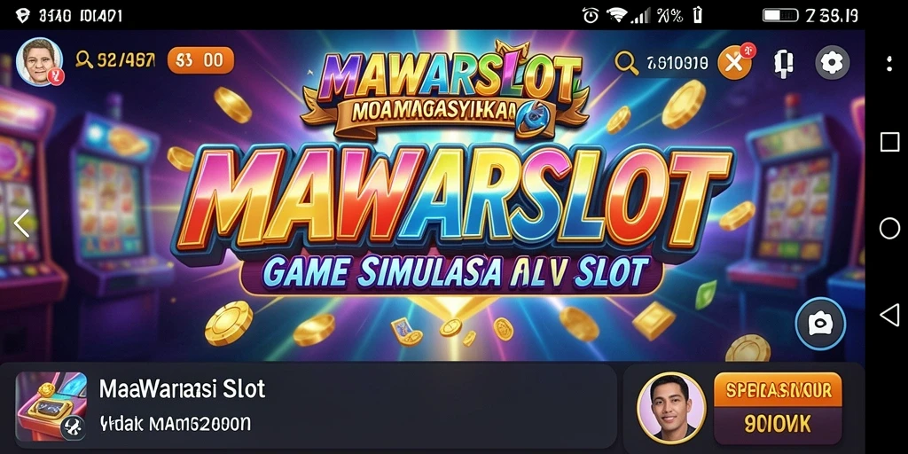 Gameplay menarik dari MAWARSLOT menampilkan berbagai mesin slot.