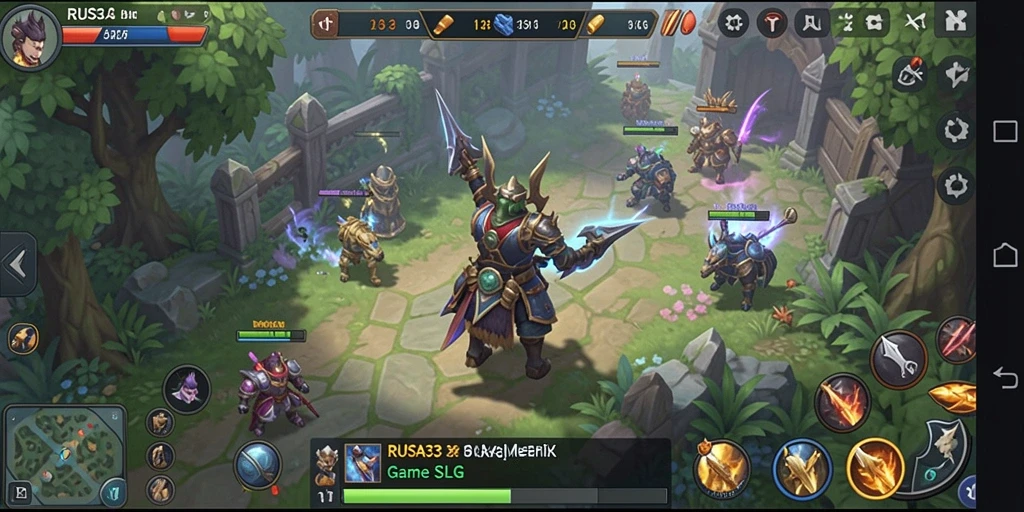 Tampilan menarik dari gameplay RUSA33 yang penuh strategi.