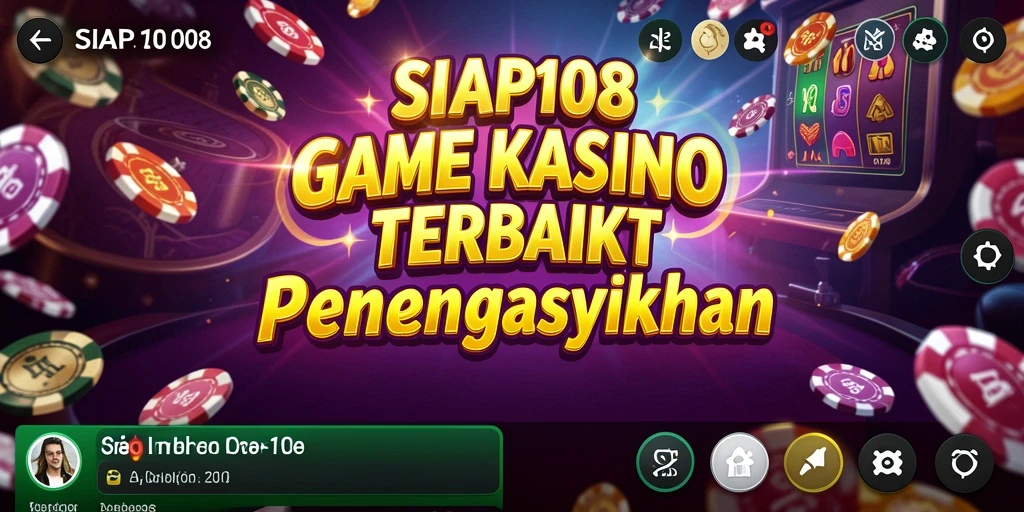 Tampilan screenshot SIAP108 yang menampilkan gameplay Kasino yang menarik.