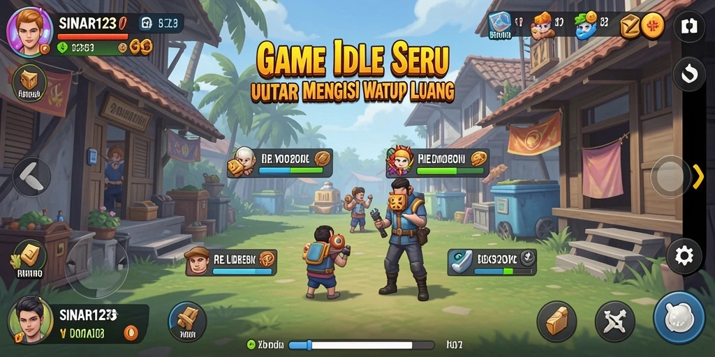 Tampilan gameplay yang menarik dan menyenangkan dari SINAR123.